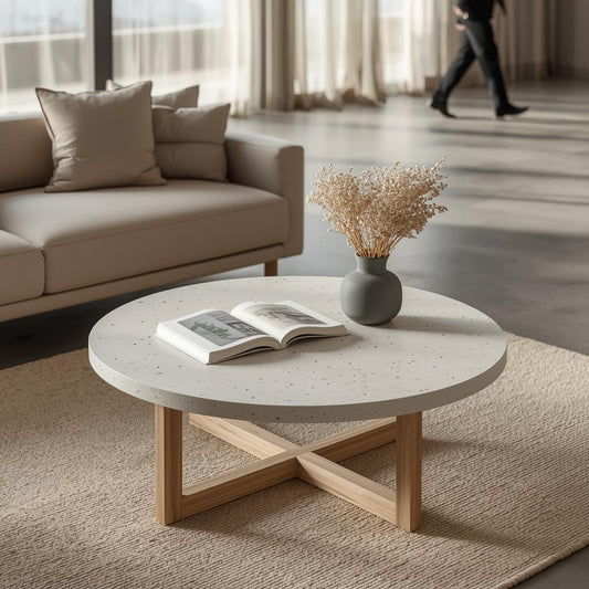 Tessa - Terrazzo blanc