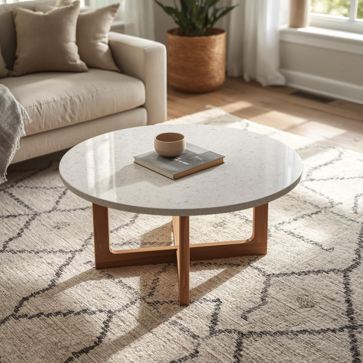 Tessa - Terrazzo blanc