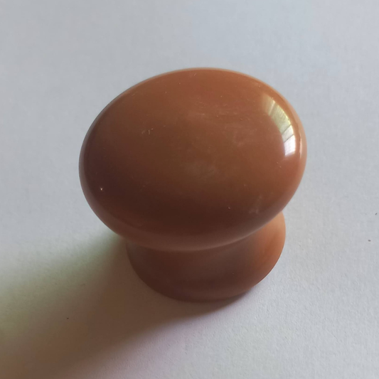 Bouton de Meuble ronde KROMAKNOB - Terracotta Ø 30 mm